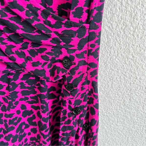 Love Moschino Cheetah Print Sleeveless Dress - Picture 12 of 13